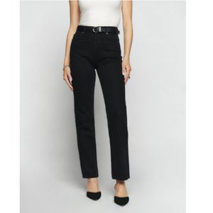 Reformation Cynthia High Rise Straight Jeans